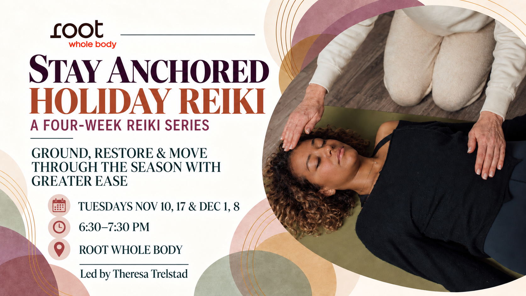 Stay Anchored: Holiday Reiki